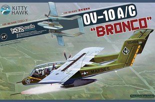 1/32 North American Rockwell OV-10A/C Bronco (Kitty Hawk 32004), збірна модель