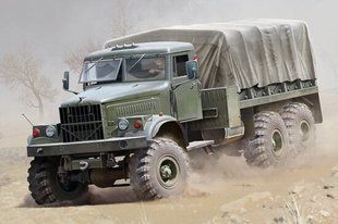 1/35 КрАЗ-255Б армейский грузовик (HobbyBoss 85506) сборная модель