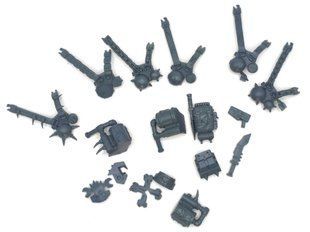 Деталі для мініатюр орків Warhammer 40k, пластикові (Games Workshop)