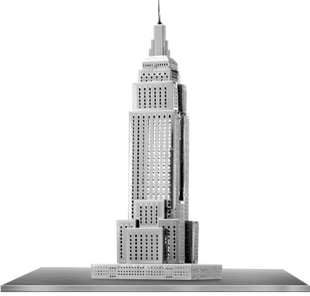Empire State Building, сборная металлическая модель IconX ICX010 3D-пазл