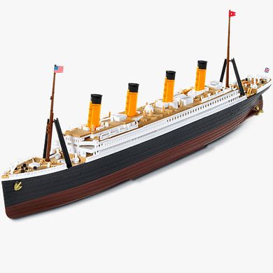 1/1000 Лайнер RMS Titanic, кольоровий пластик, складання без клею (Academy 14217), збірна модель