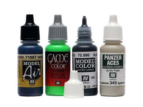 71093 Vallejo Model Airbrush Paint 17 ml Field Green , Vallejo