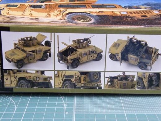 1/35 HMMWV M1151 Hummer американський армійський автомобіль (Academy 13415), збірна модель