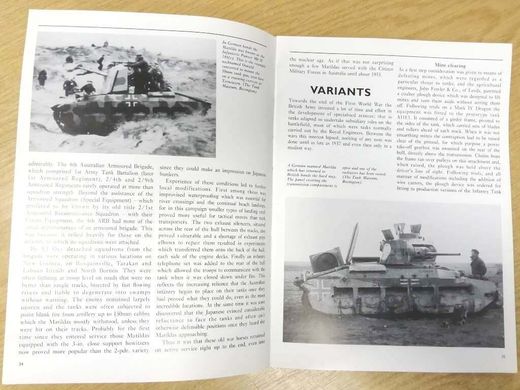 Книга "Matilda infantry tank 1938-1945" David Fletcher, Peter Sarson (Osprey Military)