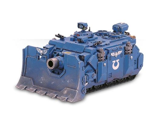 Space Marine Vindicator, боевой танк Warhammer 40k (Games Workshop 48-25), сборный пластиковый, без коробки