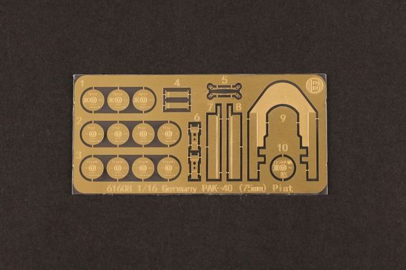 1/16 Протитанкова гармата 7.5cm Pak-40 з фігурами розрахунку (I Love Kit 61608), збірна модель