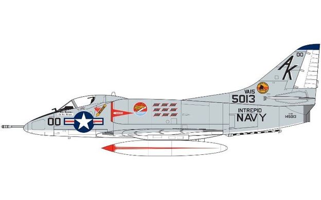 1/72 Douglas A-4B/Q Skyhawk американський літак (Airfix 03029A) збірна модель