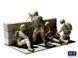 1/35 "Under Fire", современные американские пехотинцы, 4 фигуры (Master Box 35193), сборные пластиковые
