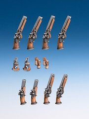 FreeBooTer Miniatures - Imperial Pistols ( 8 + 4 ) - FRBT-ZUB 008