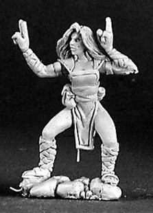 Reaper Miniatures Dark Heaven Legends - Scarlet Lotus,Fem Monk - RPR-3133