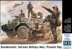 1/35 Сучасні німецькі солдати Бундесверу, 5 фігур (Master Box 35195), збірні пластикові