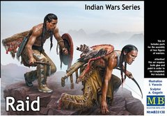 1/35 Raid, Indian Wars Series, 2 фигуры (Master Box 35138) пластик