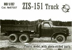 1/87 ЗиС-151 советский грузовик (ZZ Modell 87007) сборная модель