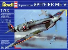 1/72 Supermarine Spitfire Mk.V англійський винищувач (Revell 04164), збірна модель