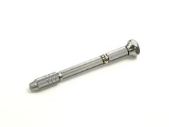 Минидрель ручная с вращающимся упором под палец/ладонь + цанги от 0,1 мм до 3,2 мм (Tamiya 74050) Fine Pin Vise