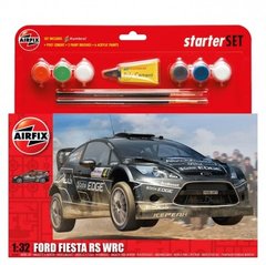 1/32 Ford Fiesta RS WRC ралийный автомобиль (Airfix 55302) сборная модель + клей + краска + кисточка