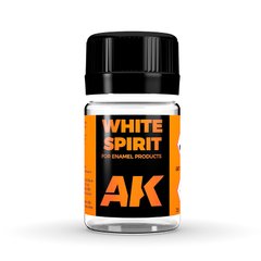 Разбавитель уайт-спирит для эмалевых продуктов, 35 мл (AK Interactive AK011 White Spirit)