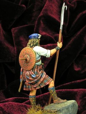 Scotish Highlander (17th Century AD), 54 мм