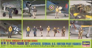 Пилоты Второй Мировой набор 1:72