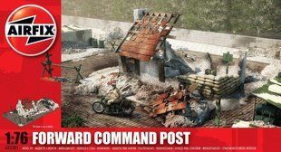 Airfix 03381 Forward Command Post 1/76 модель мотоцикла + разрушенное здание + 2 фигурки + аксессуары
