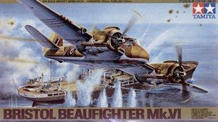 1/48 Bristol Beaufighter Mk.VI британский самолет (Tamiya 61053)