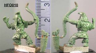 HassleFree Miniatures - Tibor, male goblin archer - HF-HFO010