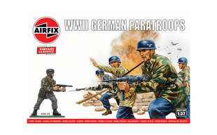 1/32 Німецькі десантники Другої світової, 14 фігур, серія Vintage Classics (Airfix A02712V), пластикові
