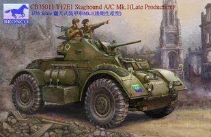 1/35 Бронеавтомобіль T17E1 Staghound A/C Mk. I пізньої модифікації (Bronco Models CB35011), збірна модель