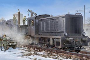 1/72 German WR360 C12 Locomotive (HobbyBoss 82913) сборная модель