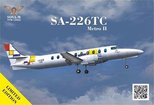 1/72 SA-226TC Metro II пасажирський літак (Sova-M 72066), збірна модель