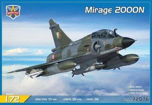 1/72&nbsp;Mirage 2000N французький багатоцільовий винищувач (ModelSvit 72076), збірна модель