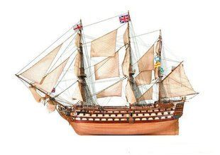 Artesania Latina Английский линейный корабль "Виктори" (H.M.S. Victory) 1:84 (22900)