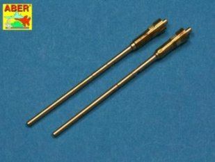 1/24 Стволы для 20-мм авиационной пушки MG-151/20, 2 штуки, металлические (Aber A24-003)