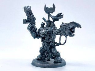 Ork Warboss, мініатюра Warhammer 40000, металева
