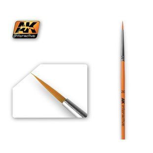 Пензлик круглий 2/0, синтетика (AK Interactive AK602 Round Brush Syntetic)