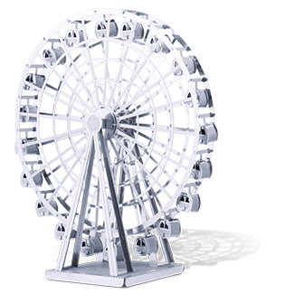 Ferris Wheel, сборная металлическая модель Metal Earth 3D MMS044