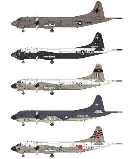 1/144 Lockheed P-3C Orion патрульний та протичовновий літак (X