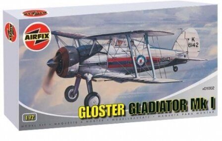 1/72 Gloster Gladiator Mk.I (Airfix 01002) сборная модель