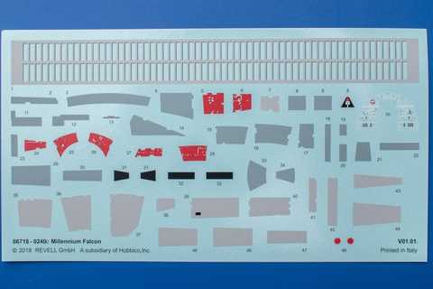 REVELL STAR WARS MILLENIUM FALCON 1/72. 06718 - Orient Express Modelismo