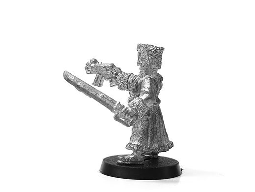 Офіцер Востроянських Первістків, мініатюра Warhammer 40k (Games Workshop), металева