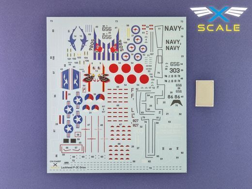 1/144 Lockheed P-3C Orion патрульний та протичовновий літак (X-Scale 144007), збірна модель