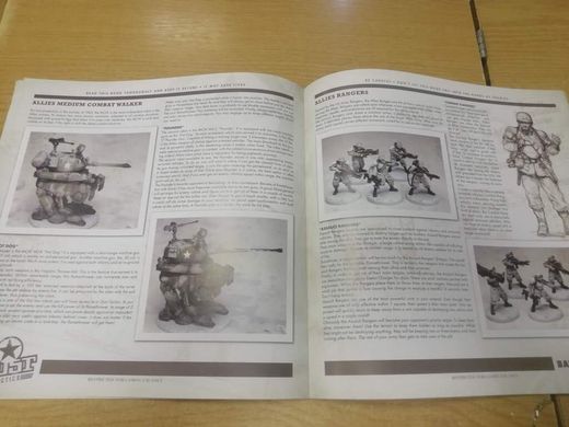 Книга правил Dust Tactics Battle Book "Operation Blue Thunder"