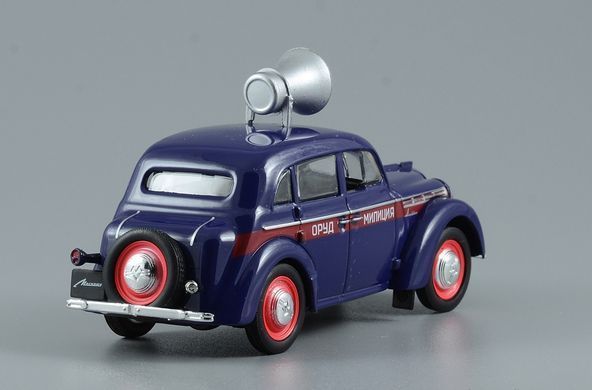1/43 Автомобіль Москвич-400-420 "Милиция ОРУД", серія "Автомобиль на службе" + журнал (Deagostini)