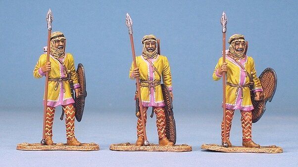 3 Figures Persian Immortals Royal Guard