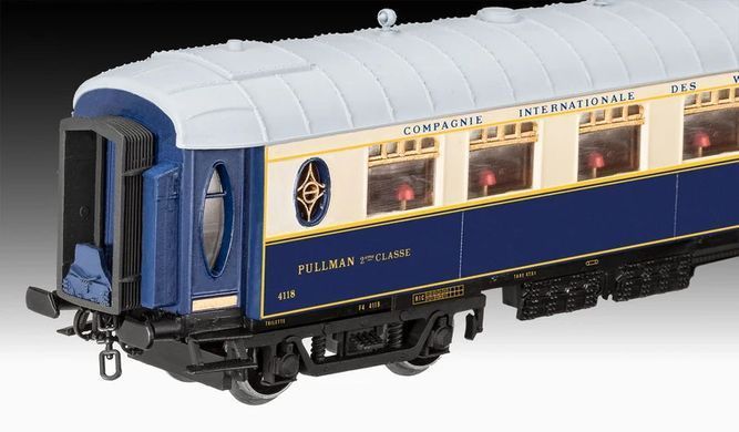 1/87 Локомотив&nbsp;Orient Express з двома вагонами, серія Revell Classics (Revell 02190), збірна модель