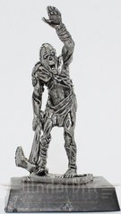 Зомбі з сокирою, Yal Мініатюра "Володар світу", метал, під 28-30 мм