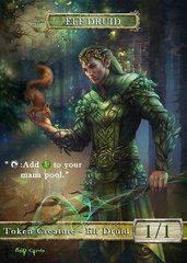 Elf Druid #6 Token Magic: the Gathering (Токен) GnD Cards