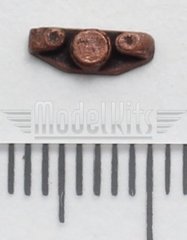 Кіпова планка з одним роульсом 7 мм, 10 шт (Amati Modellismo 4923/07)