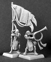 Reaper Miniatures Warlord - Crusader Stdrd andMusic - RPR-14300