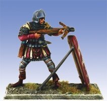 ManorHouse Miniatures - Crossbowman with Pavise Shield - MH-MHM-MM-SB-GMV-0010